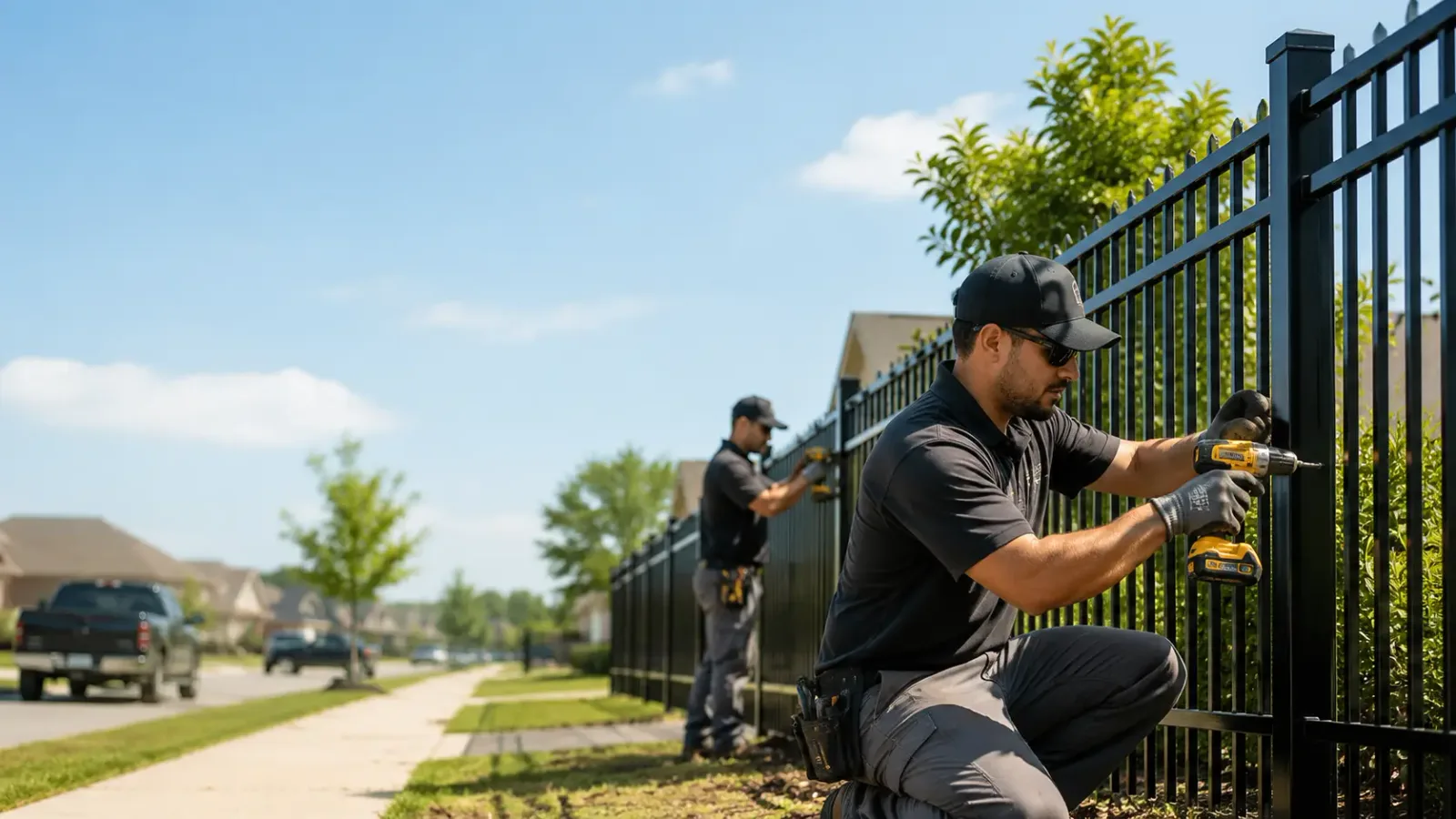 Metal Fence Installation in Drexel, NC